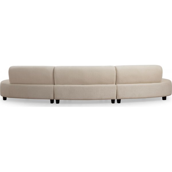 Gebogenes Sofa Perry - 390 cm