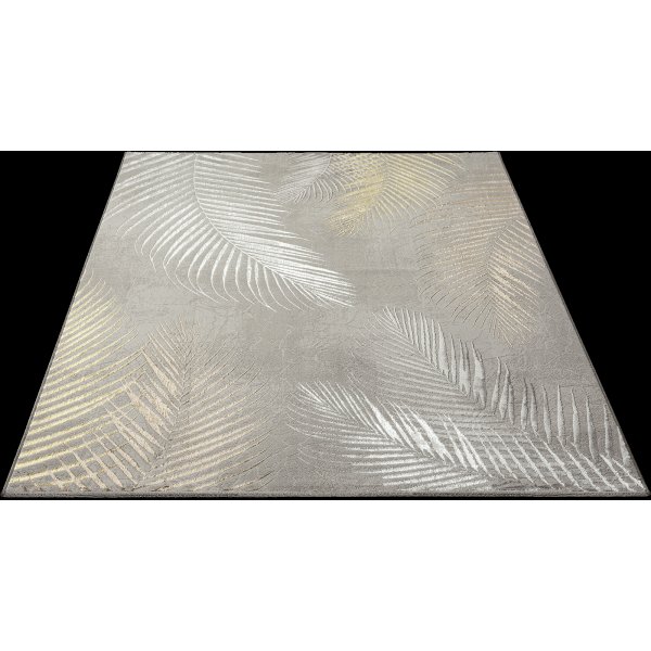 Creation Leaf maschinengewebter Teppich Silber Creation Leaf maschinengewebter Teppich Silber