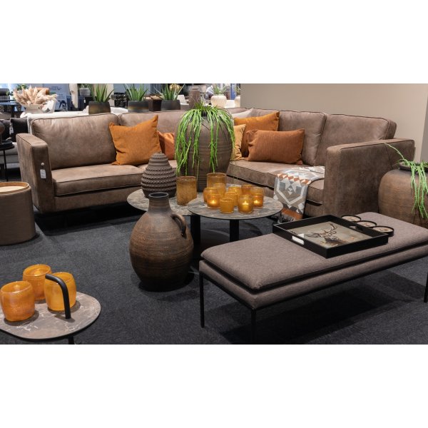 Saga Plaid 140x190 cm - Braun/Rost