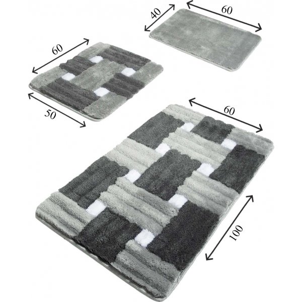 Badezimmerteppich Piazza - Braun