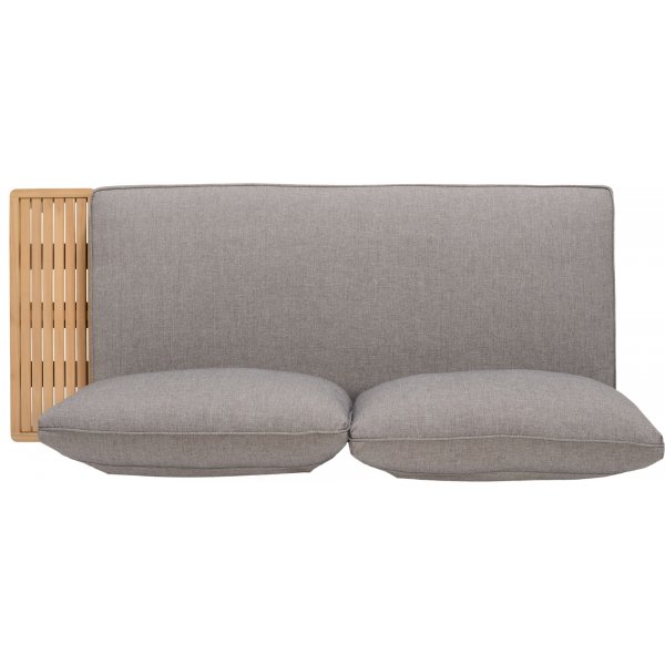 Lifestyle Garden Topaz Sofa-Set - Grau/Teak