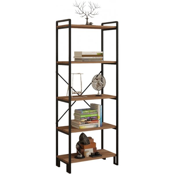 Abel Bücherregal - Kiefer/Schwarz Abel Bücherregal - Kiefer/Schwarz