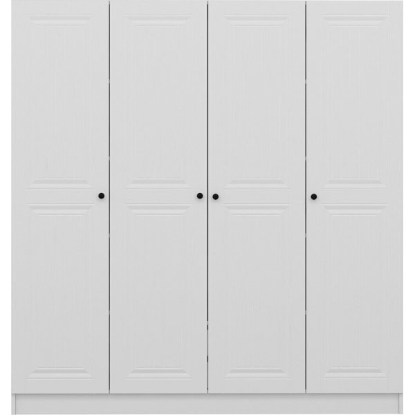 Capeto Kleiderschrank 180 cm - Weiß Capeto Kleiderschrank 180 cm - Weiß