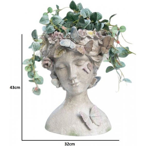 Kelebek-Vase - Beige Kelebek-Vase - Beige