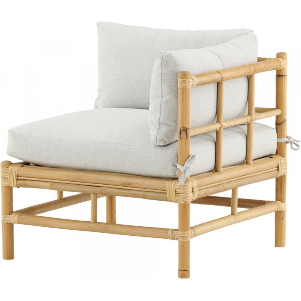 Eckmodul aus Rohrgeflecht - Natur Eckmodul aus Rohrgeflecht - Natur