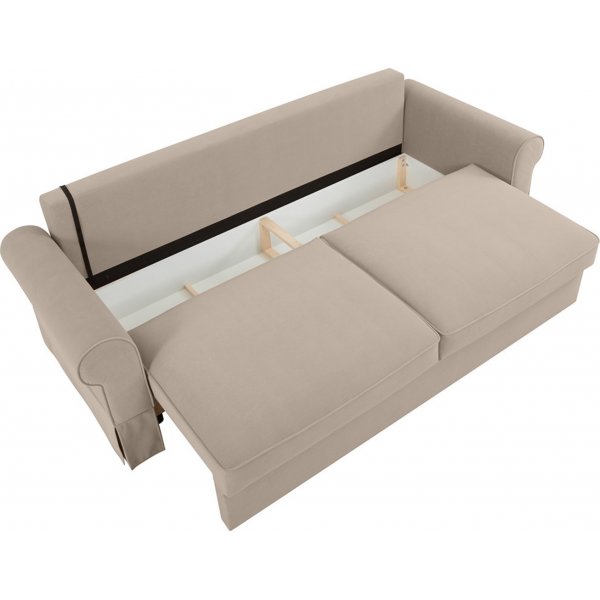 Zoya 3-Sitzer Schlafsofa - Beige