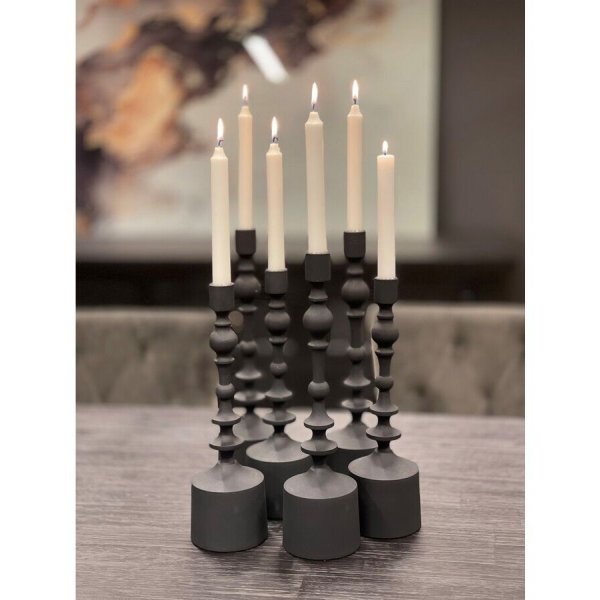 Basilio Leuchter klein - Schwarz