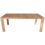 Outdoor-Gruppe: 8 Sthle und Teakholztisch 210 x 90 cm
