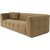 Cady 3-Sitzer-Sofa - Khaki