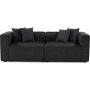 Mora 2-Sitzer-Sofa - Anthrazit