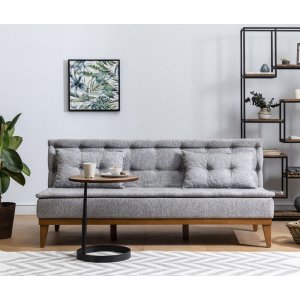 Fuoco 3-Sitzer Schlafsofa - Grau