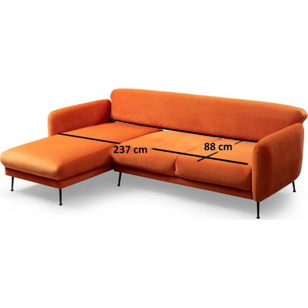 Diwansofa Sevilla - Orange