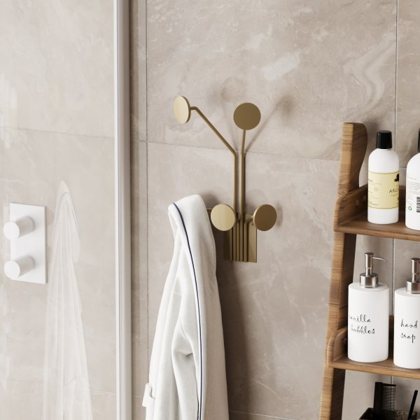 Giraffen-Kleiderbgel - Gold