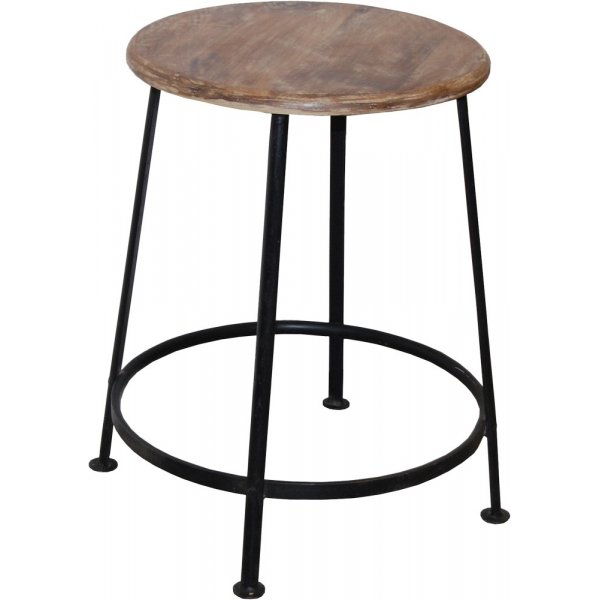 Hrnsand Hocker - Vintage schwarz