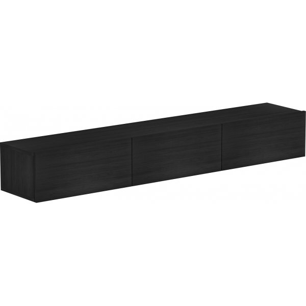 TV-Ständer schwarz gebeizt 180 cm - Tero TV-Ständer schwarz gebeizt 180 cm - Tero