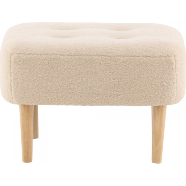 Hocker Salina - Weies Vlies