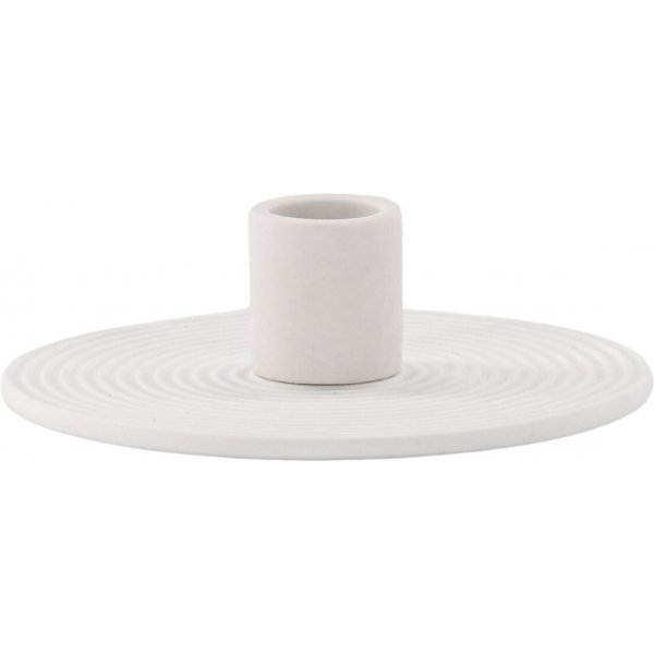 Durchmesser Kerzenständer 12 x 4 cm - Weiß Durchmesser Kerzenständer 12 x 4 cm - Weiß