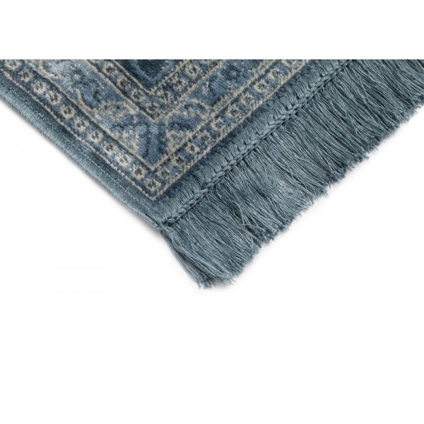 Viskoseteppich Casablanca Kashan - blau Viskoseteppich Casablanca Kashan - blau