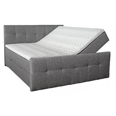 Bettpaket Siesta, Bett mit Stauraum 5-Zonen-Tasche - Beliebige Breite
