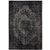 Handgewebter Wollteppich Toronto - Schwarz - 170x240 cm