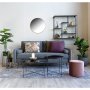 Imola 2,5-Sitzer-Sofa - Grau/Schwarz