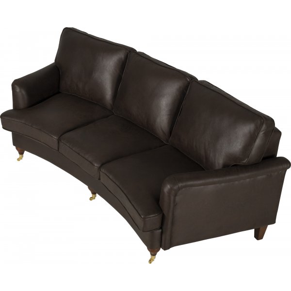 Howard Watford Deluxe 4-sitziges geschwungenes Sofa - Old Vintage Howard Watford Deluxe 4-sitziges geschwungenes Sofa - Old Vintage