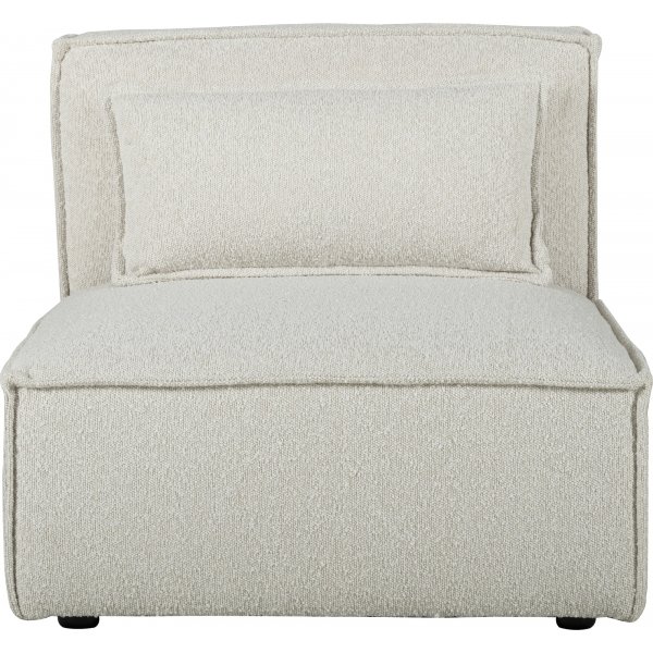 Nees Modulsofa aus weiem Boucl - Combo 1