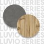 Luvio Medienbank 12 - Eiche/Silber