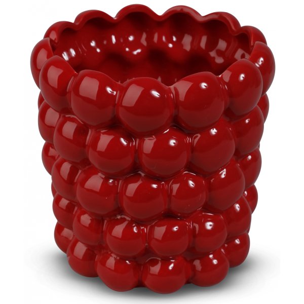 Topf Big Bouble H18 cm - Rot
