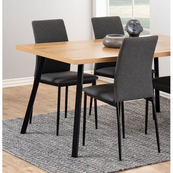 Demina Esszimmerstuhl - Dunkelgrau