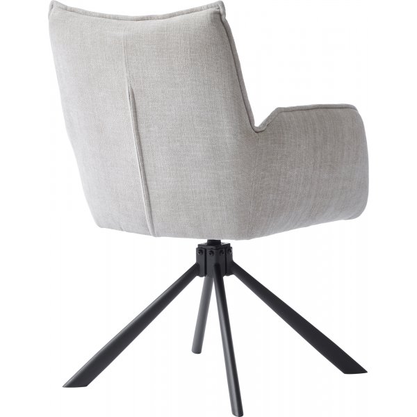 Choice Sessel - Leinen/schwarz Choice Sessel - Leinen/schwarz