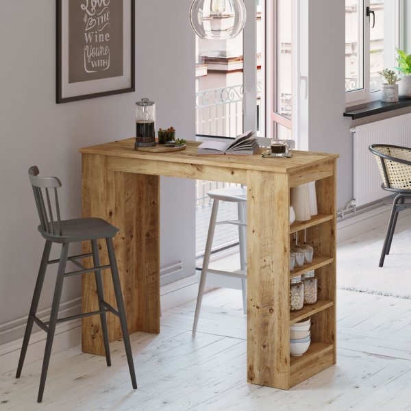 Style Stehtisch 120 x 51,6 cm - Kiefer