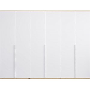 Lyn Kleiderschrank 270 x 52 x 206 cm - Wei