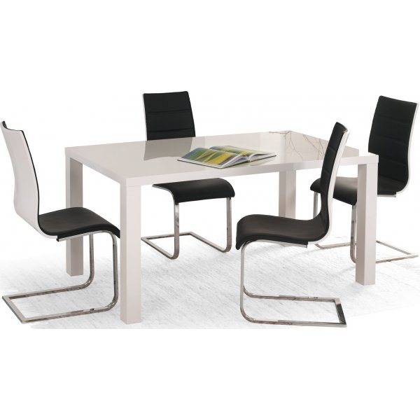 Johanna Esstisch 120-160 cm - Wei�