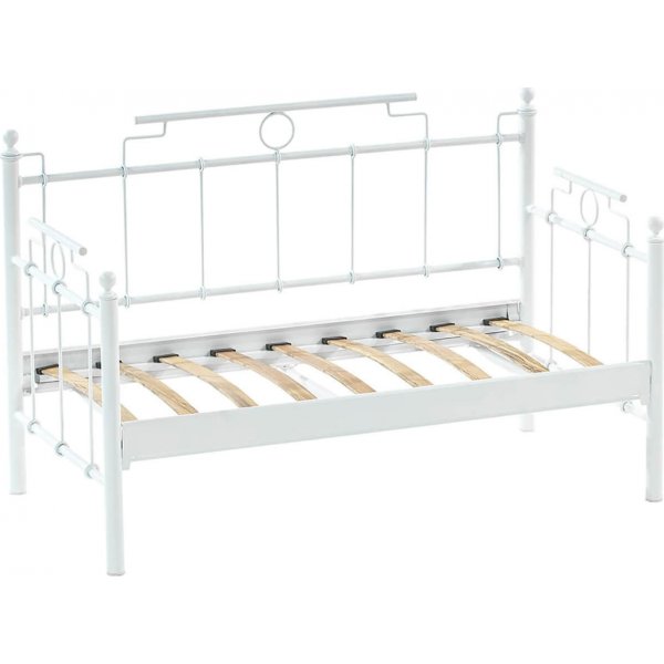 Hampus 2-Sitzer Outdoor-Sofa - Wei/Blau + Fleckentferner fr Mbel