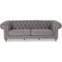 London 3-Sitzer-Sofa - Grau