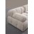 Petite 3-Sitzer-Sofa - Creme