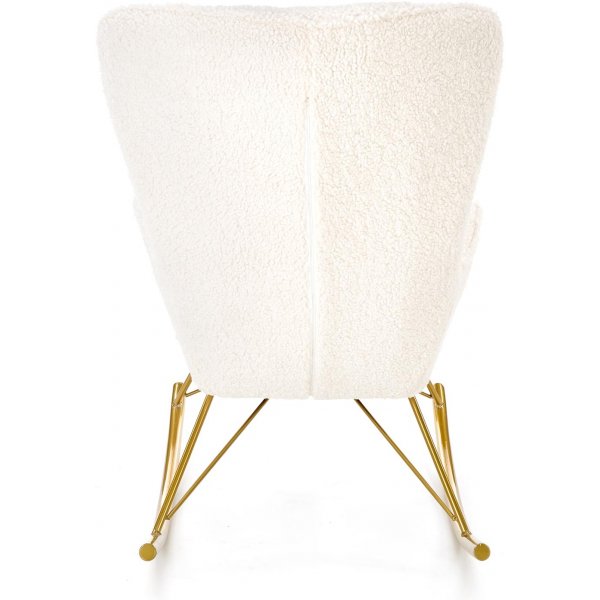 Doro Schaukelstuhl - Cremewei/Gold