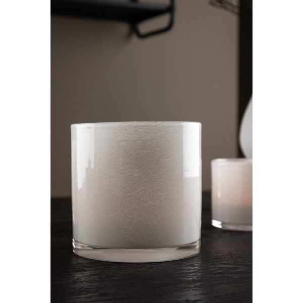 Glora Laterne Ø12 cm - Weiß Glora Laterne Ø12 cm - Weiß