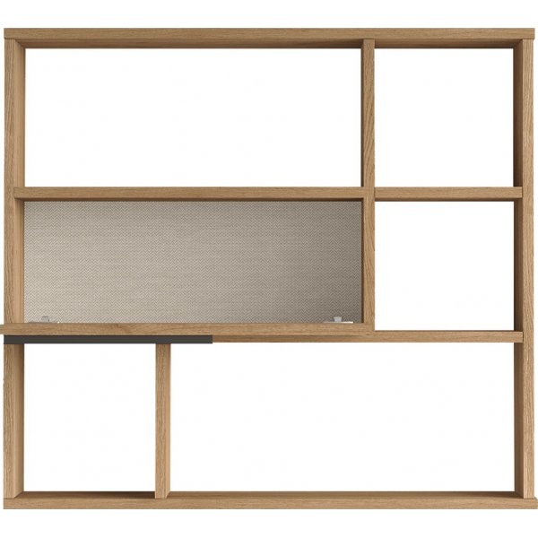 Ocean Wandregal - Walnuss