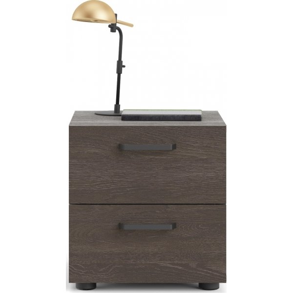 Dallas Nachttisch - Dunkelbraun Dallas Nachttisch - Dunkelbraun