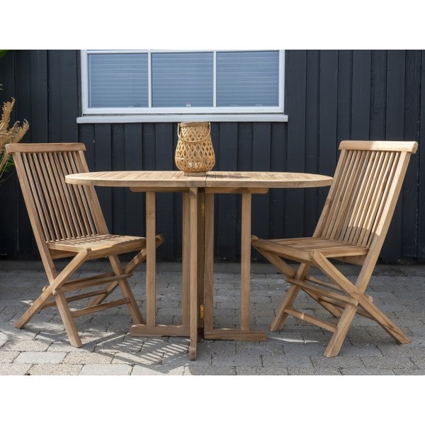 Saltö-Slogan aus Teakholz - 120 x 75 x 60 cm Saltö-Slogan aus Teakholz - 120 x 75 x 60 cm