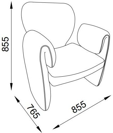 Geneve-Sessel - Beige Geneve-Sessel - Beige