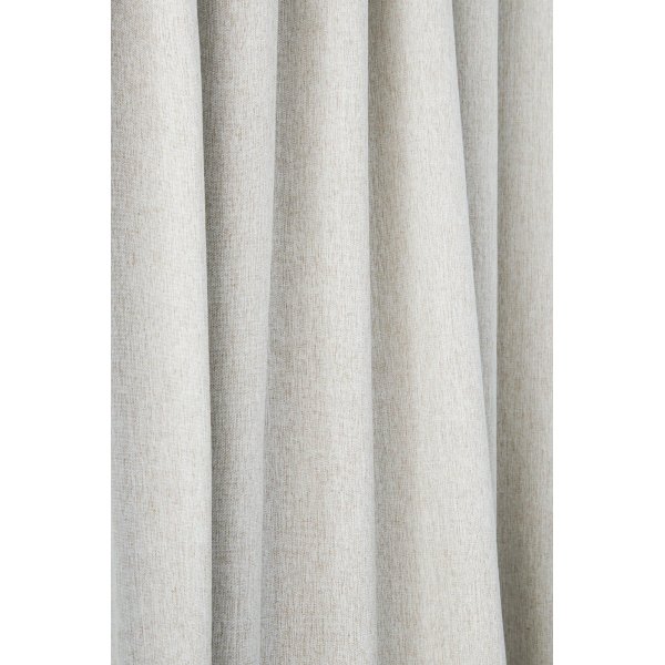 Colin Vorhang 2er-Pack 2 x 135 x 160 cm - Beige