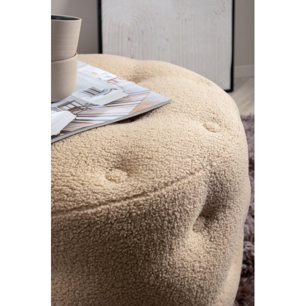 Respit Hocker - Beige Teddy Respit Hocker - Beige Teddy