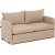 Saga 2-Sitzer-Schlafsofa - Beige