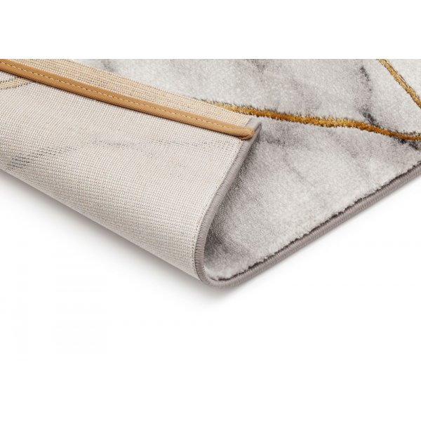Maschinengewebter Teppich - Craft Marble Gold