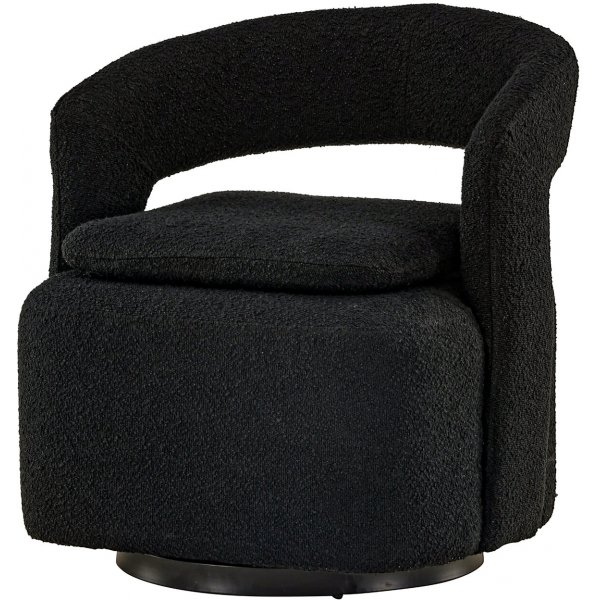 Lorbeer-Sessel - Schwarz Lorbeer-Sessel - Schwarz