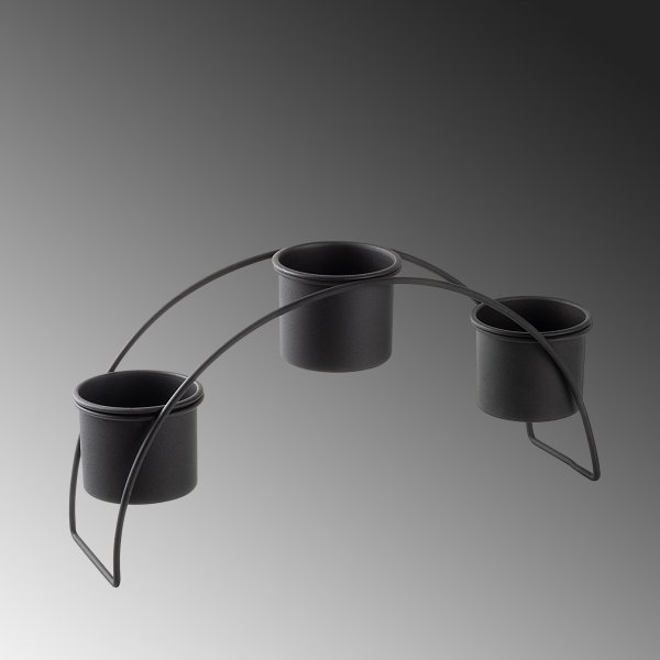 Plato 12 Aufbewahrungstöpfe - Schwarz Plato 12 Aufbewahrungstöpfe - Schwarz