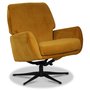 Sessel Smilla (Recliner) - Goldener Samt